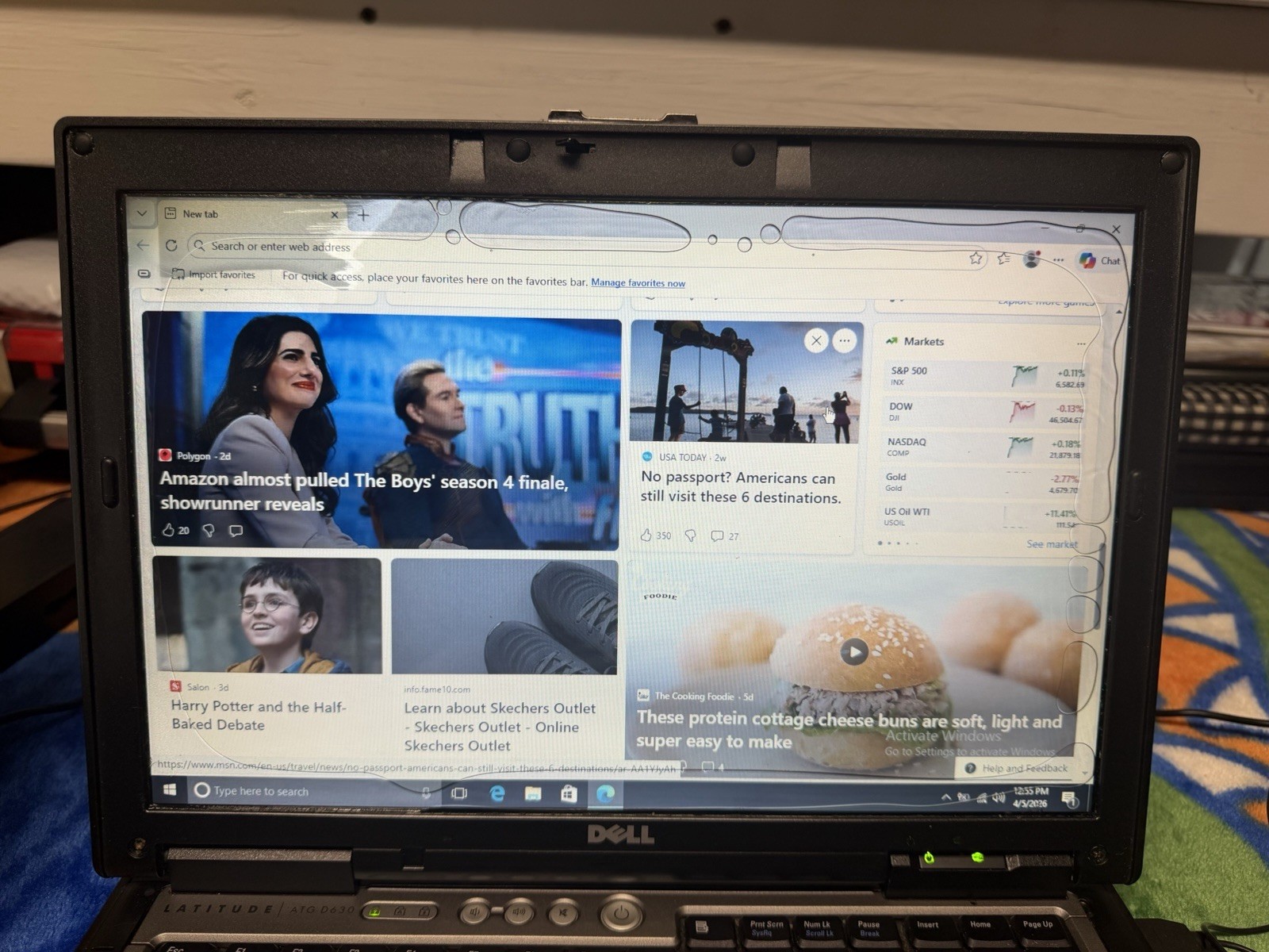 Dell Latittude ATG D630 Laptop Computer