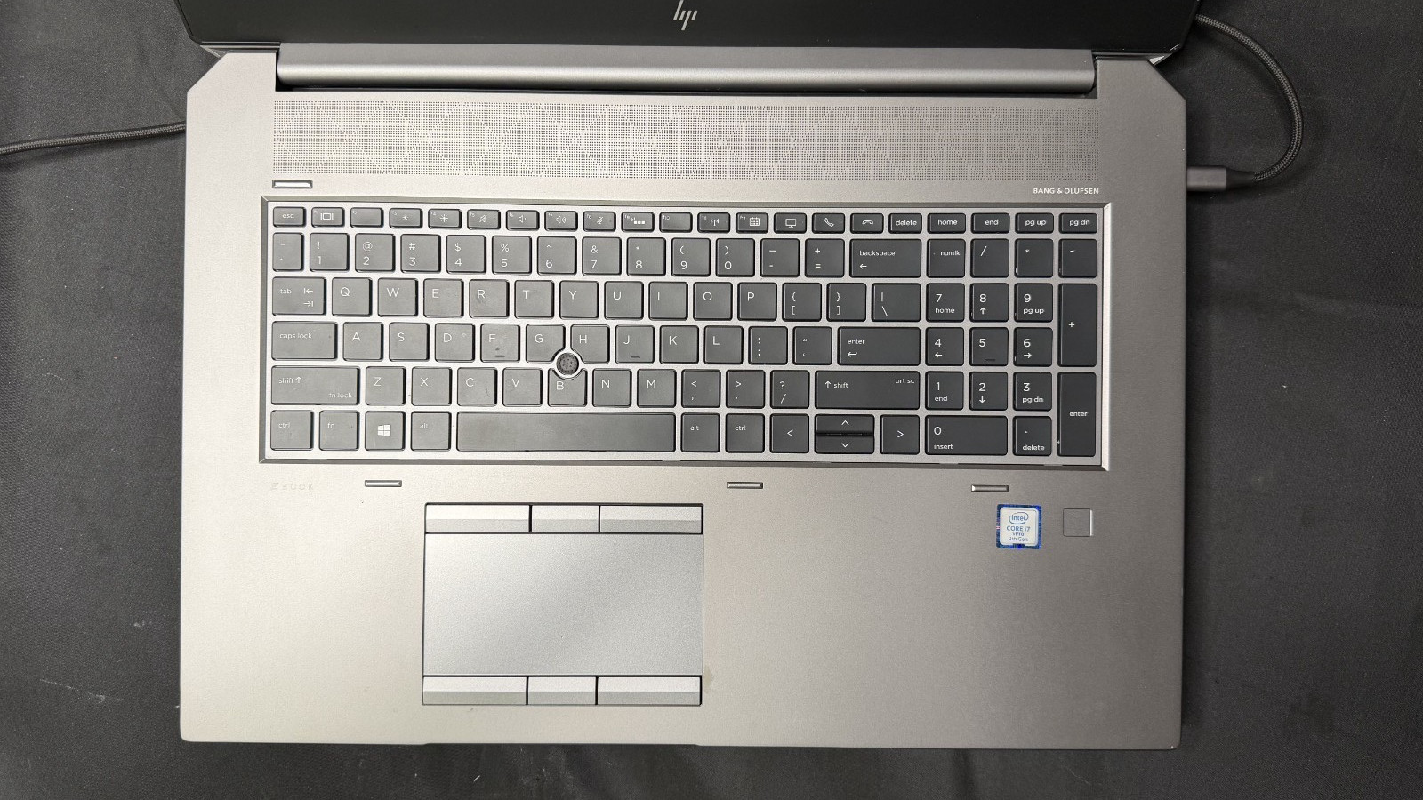 HP ZBook 17 G6 i7-9850H 2.6GHz 256GB SSD, 1TB HDD, 32GB RAM W10 NVIDIA RTX 4000