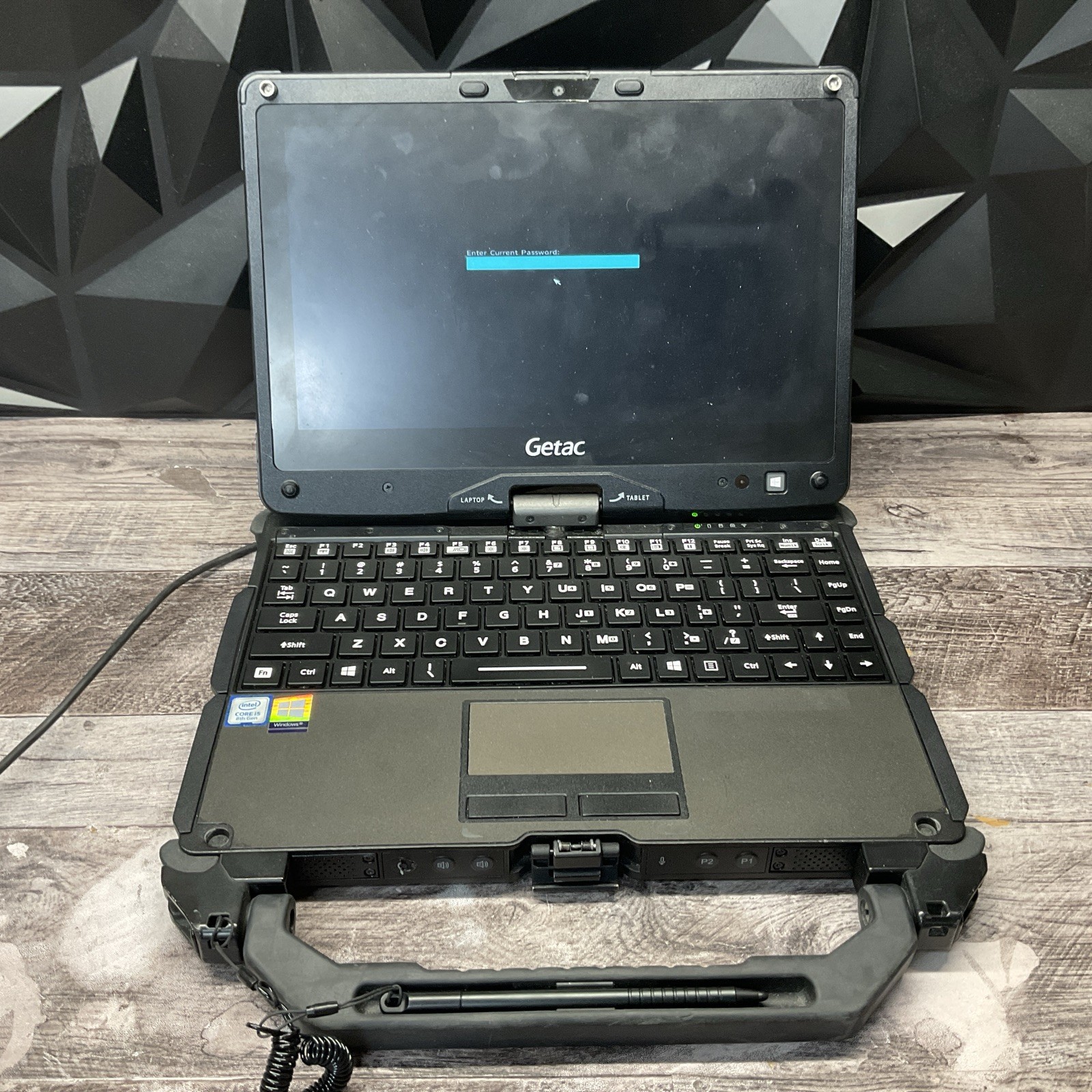 Getac V110 G5 / i5 8th Gen / BIOS Locked / No SSD / No Battery / M15
