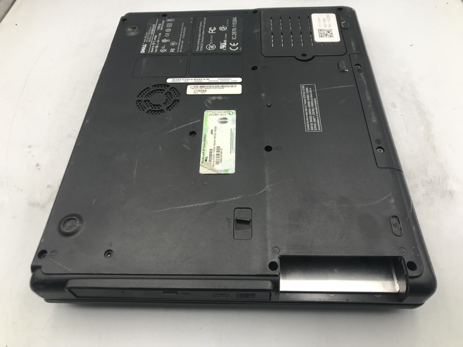 DELL INSPIRON 1000 – BOOTS TO BIOS – INTEL CELERON 2.2MHZ – 256MB RAM – READ -BB