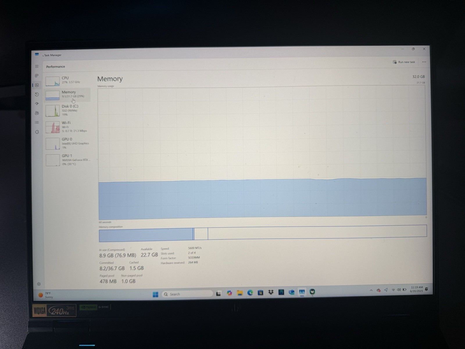 Acer Predator Helios 16″ 240Hz, Intel Core i9 13th, 32GB DDR5, 1TB SSD, RTX 4080