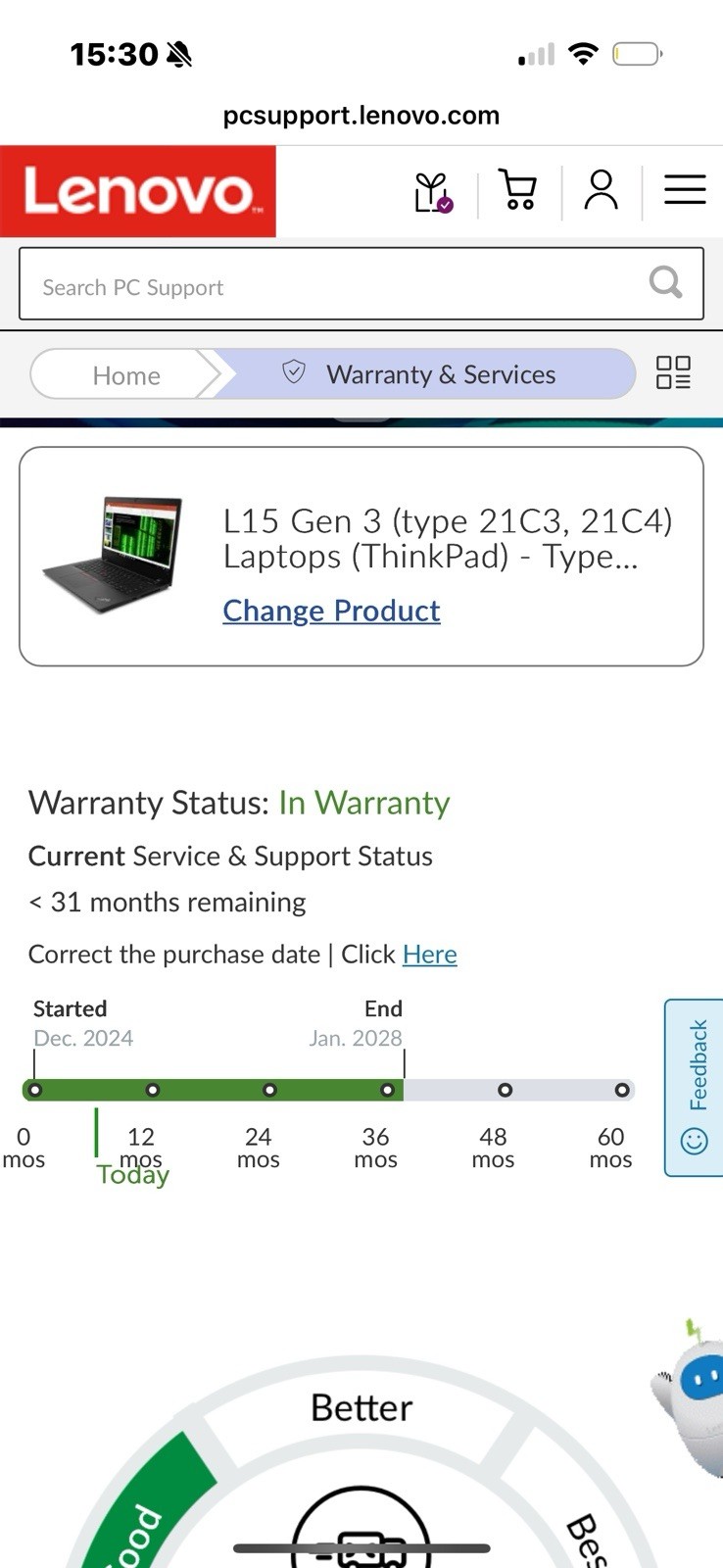 Lenovo THINKPAD L15 GEN 3 15.6″ i5-1235U 16GB RAM 256 SSD (2028 Warranty!) NEW
