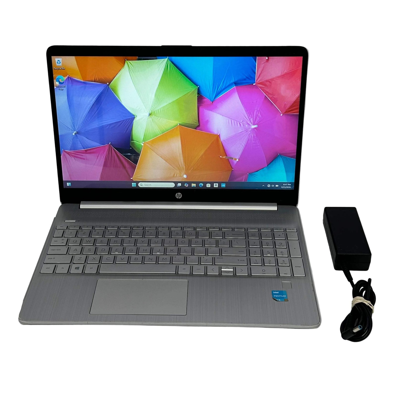 HP 15-DY2xxx 15.6″ Touchscreen Laptop – Intel Pentium Gold 7505, 8GB RAM, 256GB