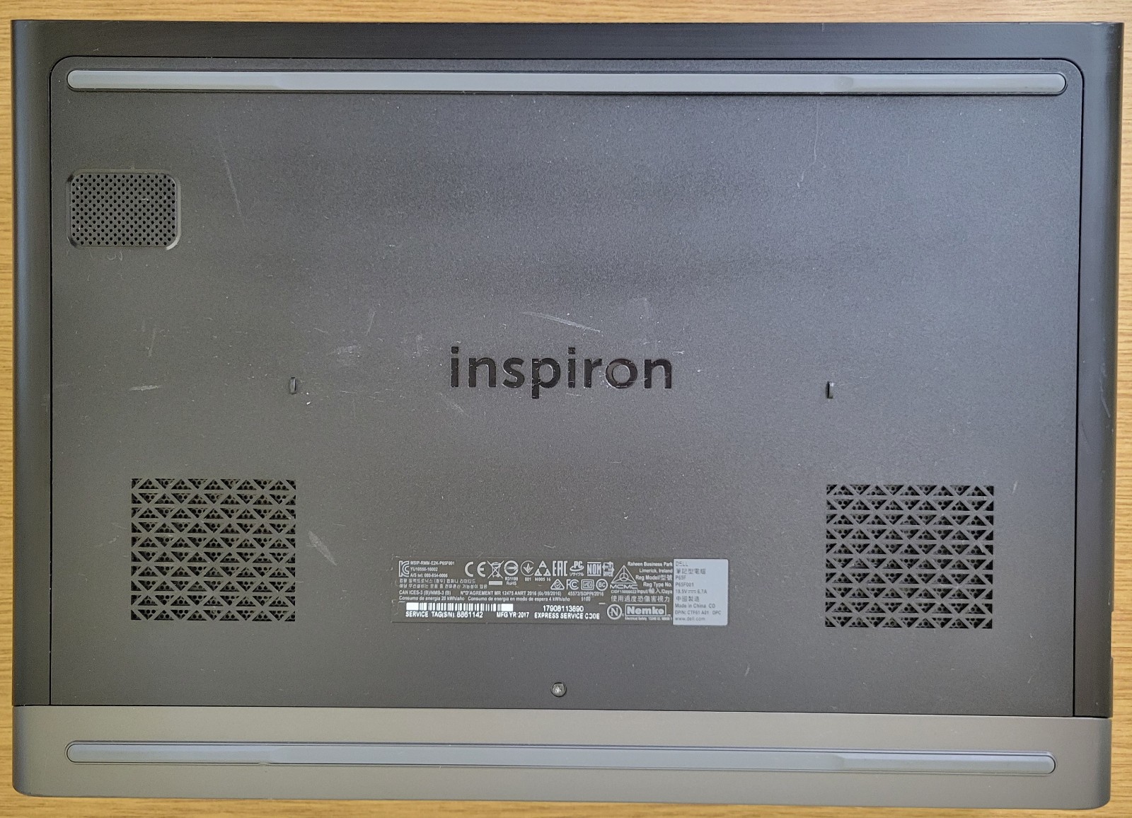 (Lot of 2)Dell Inspiron 15 7000 Gaming i5/i7-7th Gen 2.5/2.80GHz 16GB No OS/SSD
