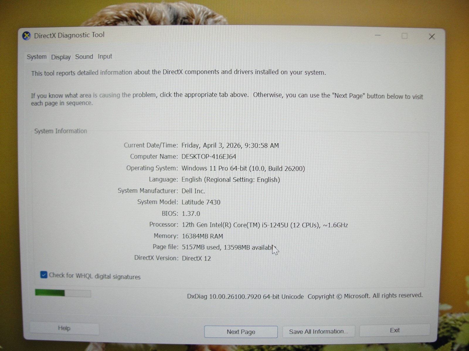 Dell Latitude 7430 14″FHD Intel Core i5-1245U 1.6GHz 16GB RAM 512GB SSD +PA