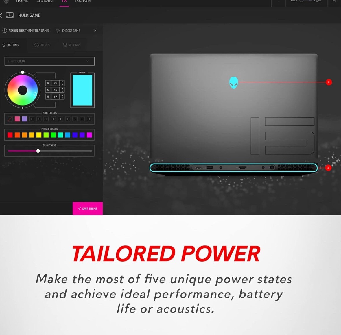New! Alienware M15 R7 15.6″ QHD 240Hz i7-12700H 16GB RTX 3060 512G Gaming Laptop