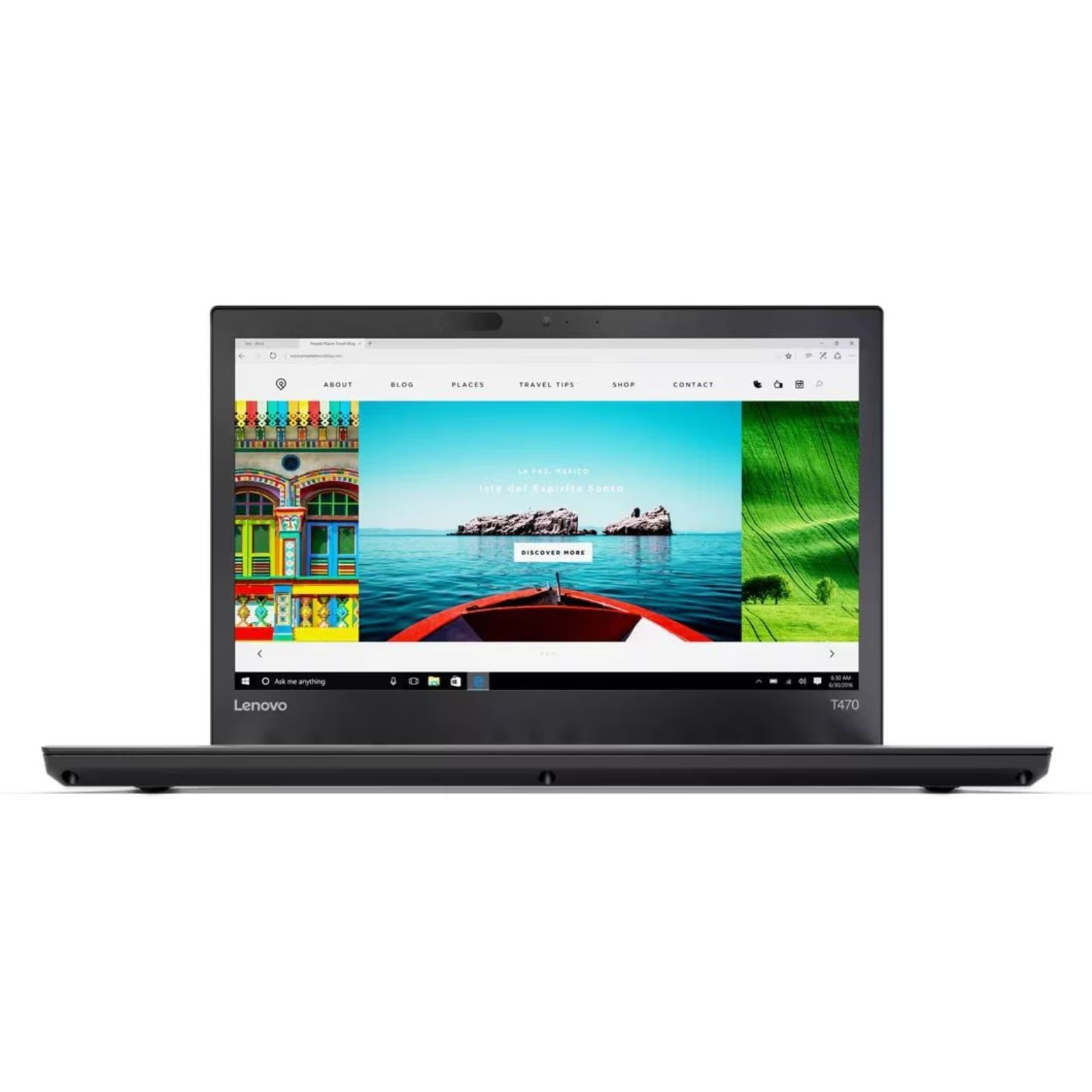 Lenovo ThinkPad T470 14” Intel Core i5-6300U 8GB DDR4 512GB SSD W11P Laptop, BK