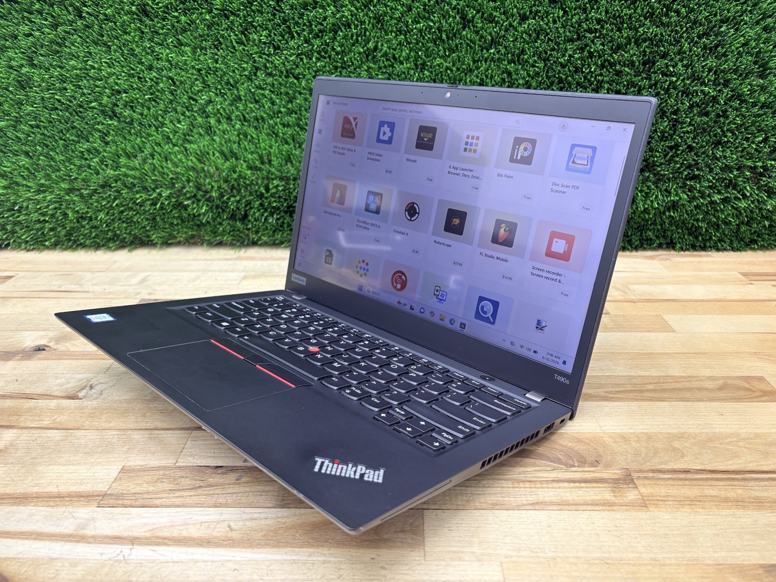 Lenovo ThinkPad T490s Intel i7-8th Gen 1.90GHz 16GB RAM 256GB SSD Windows 11 P*
