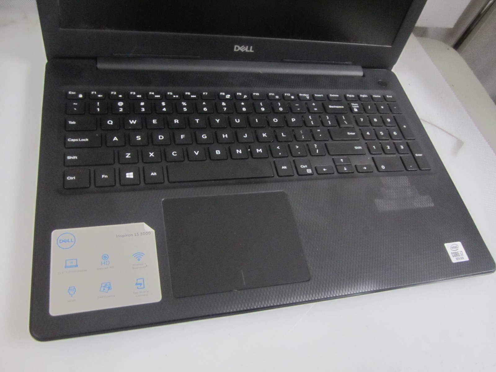 Dell Inspiron 3593 Laptop I7-1065G7 16GB 240GB M2SSD 1.30GHZ NOOS + AC