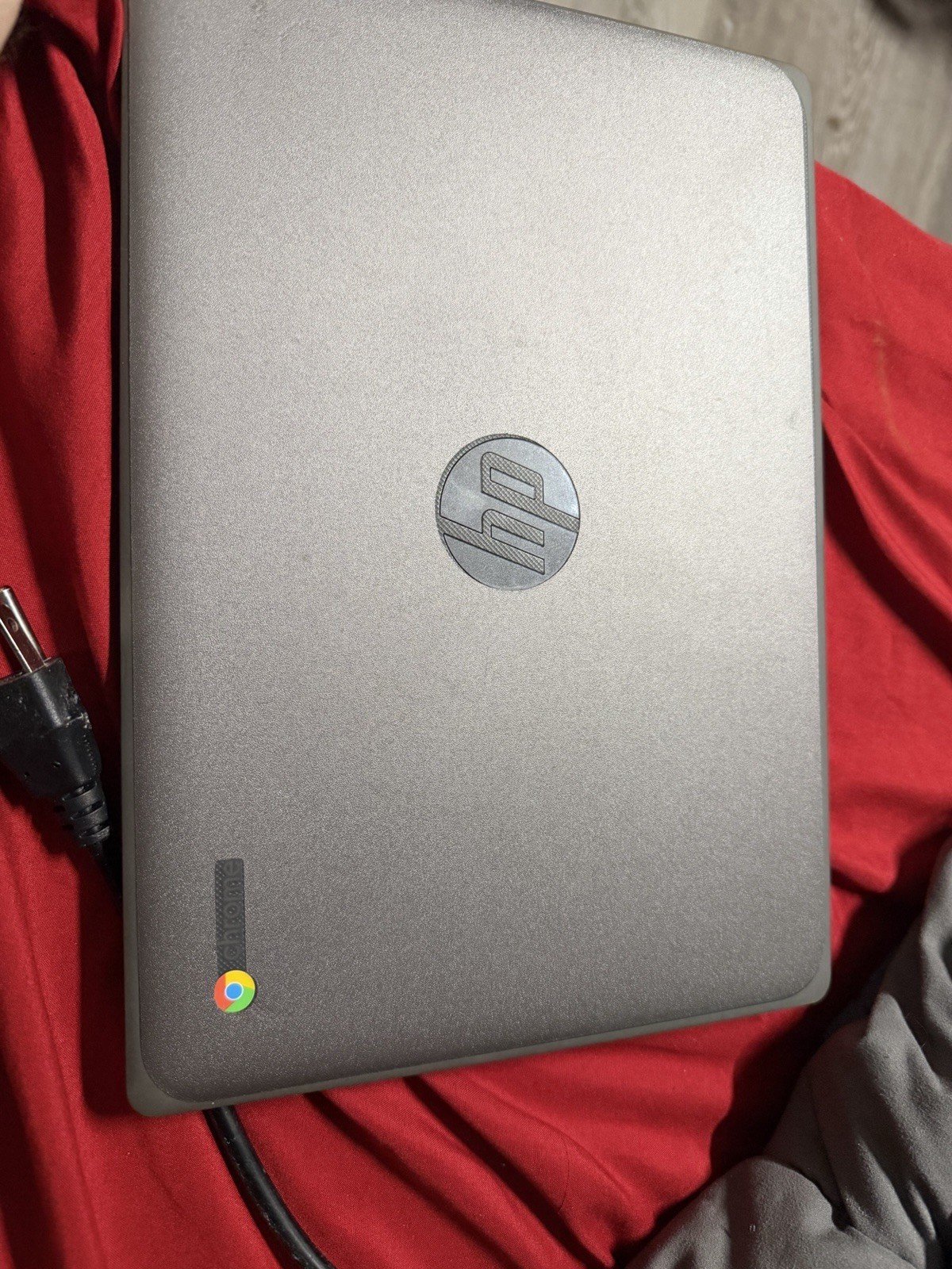 HP Chromebook 14 in Gray Laptop Intel Chrome OS Built-in Webcam