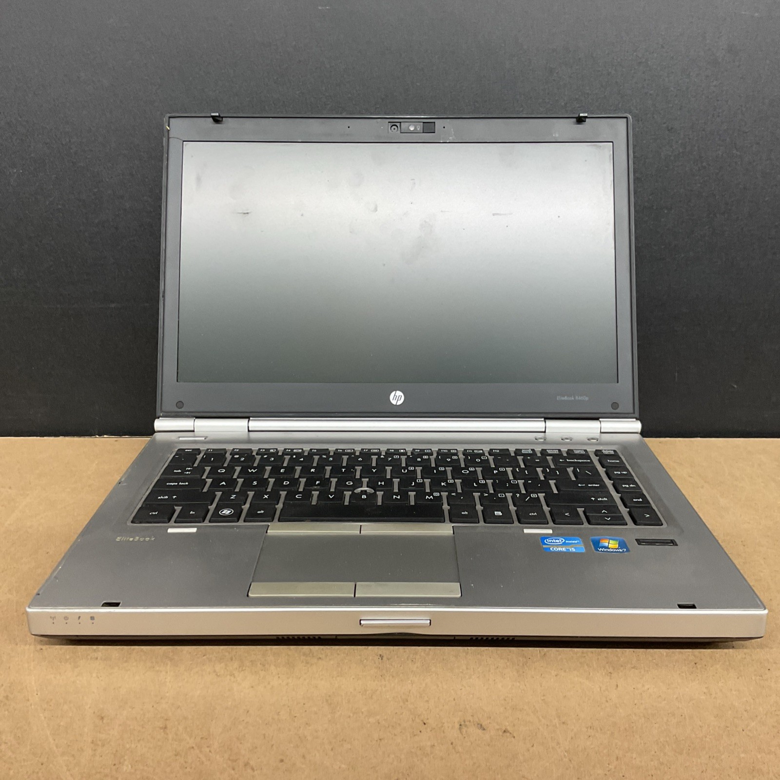 HP EliteBook 8460p Laptop Intel Core i5 Windows Silver – Broken Untested