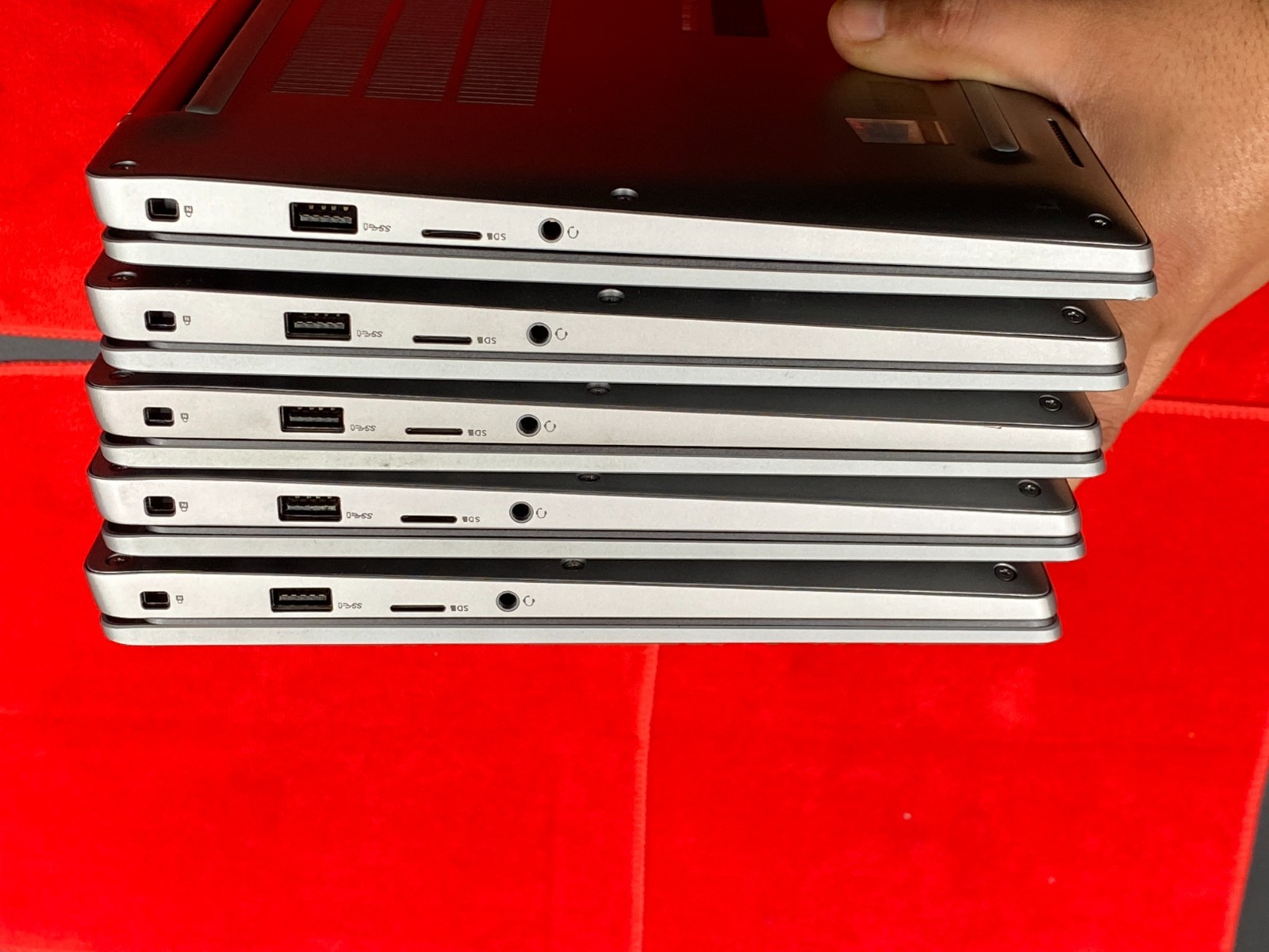 6 LOT DELLLATITUDE 7400 TOUCHSCREEN i5-8265U 16GBRAM 256GB SSD WINDOWS11+CHARGER