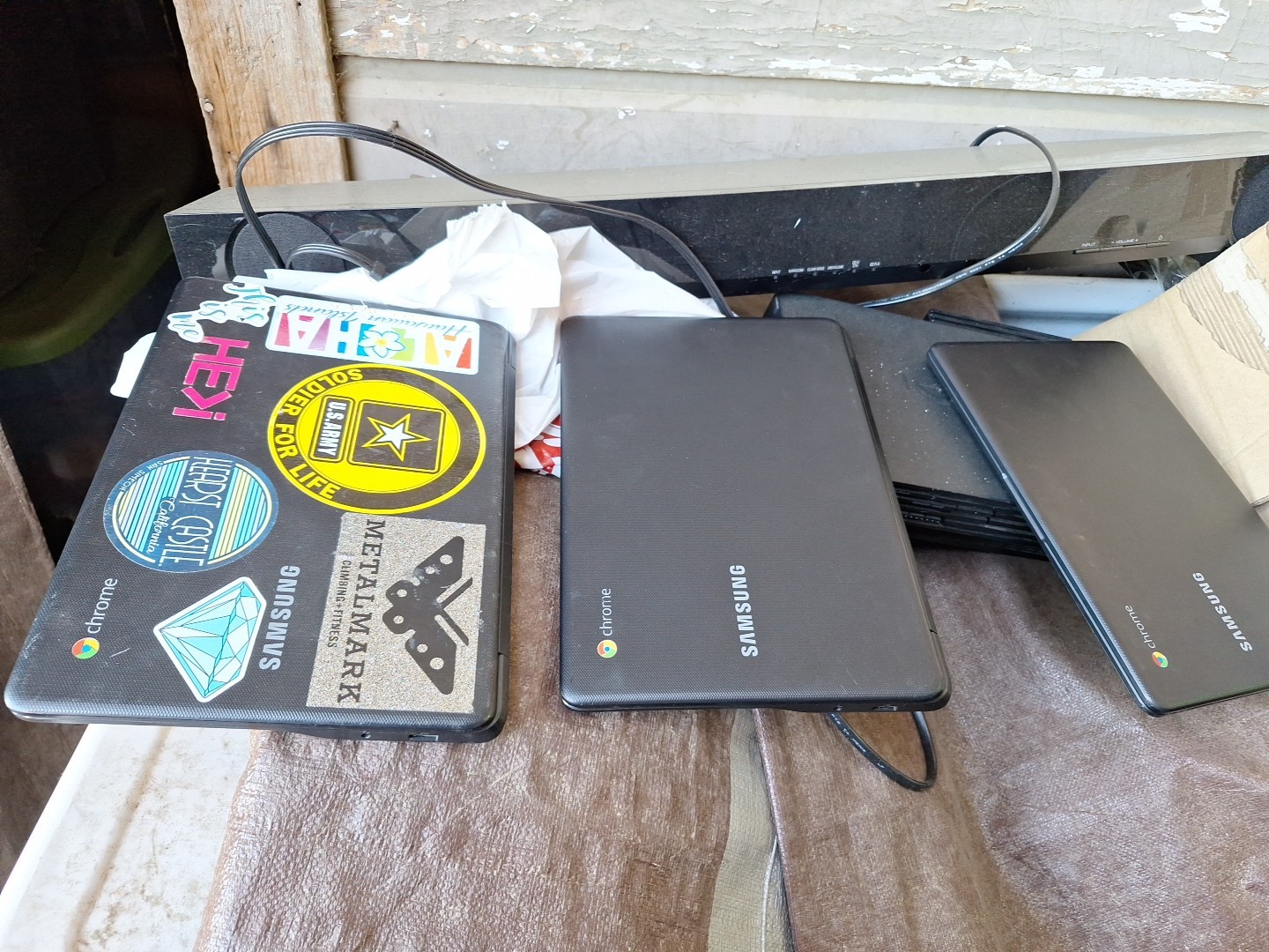 lot of 3 tested Samsung Chromebook 3 XE500C13 11.6 in 2GB RAM 16GB read 4details