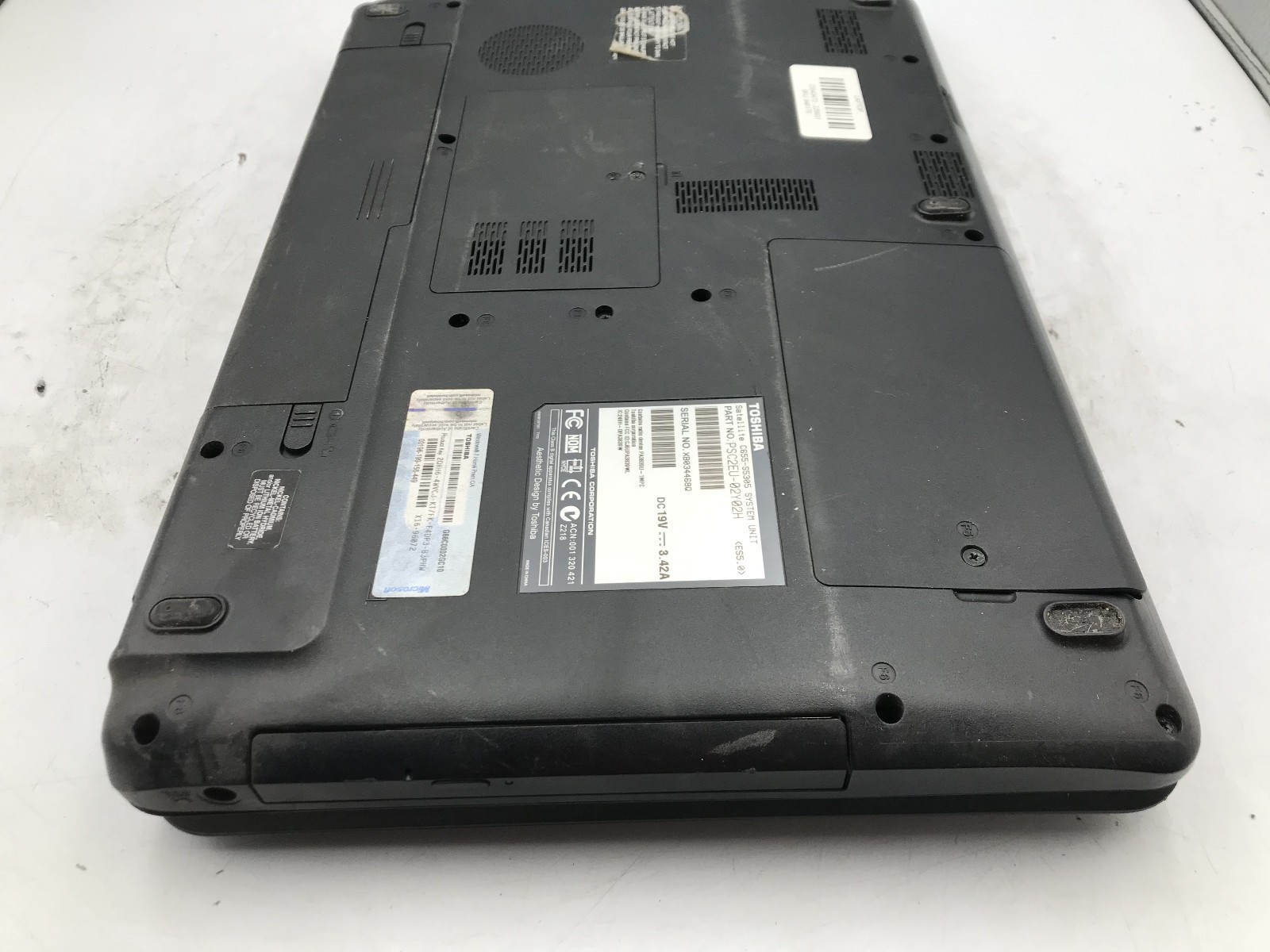 TOSHIBA SATELLITE C655 S5305 – FOR PARTS/BROKEN LCD – INTEL I3 2ND GEN -READ- BB