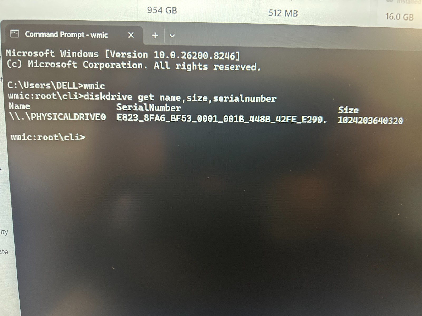 DELL 16 DC16255 WRC27, AMD Ryzen 7 250, 3.30 GHz, 16 GB RAM, 1 TB NVMe SSD