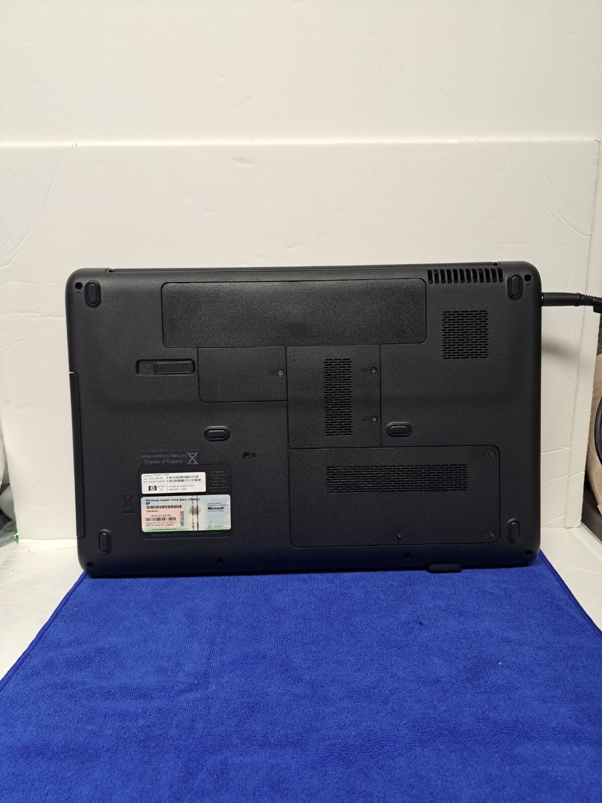 HP Compaq Presario CQ61 AMD Athlon II WIN11 4GB RAM 120 GB SSD