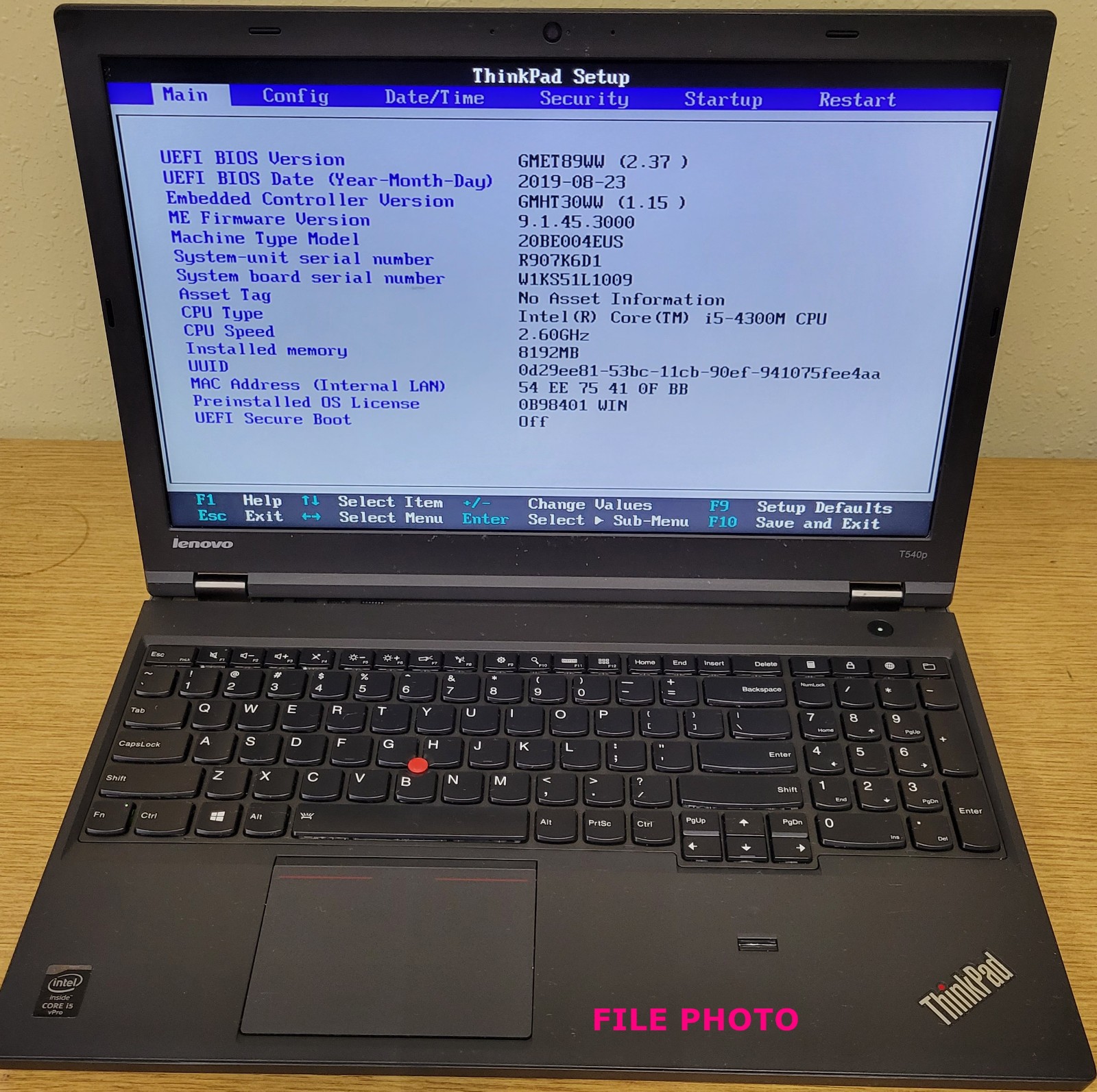 (Lot of 16) Lenovo ThinkPad T540p i5/i7-4th Gen 2.5-2.80GHz 4/8GB No OS/SSD/HDD