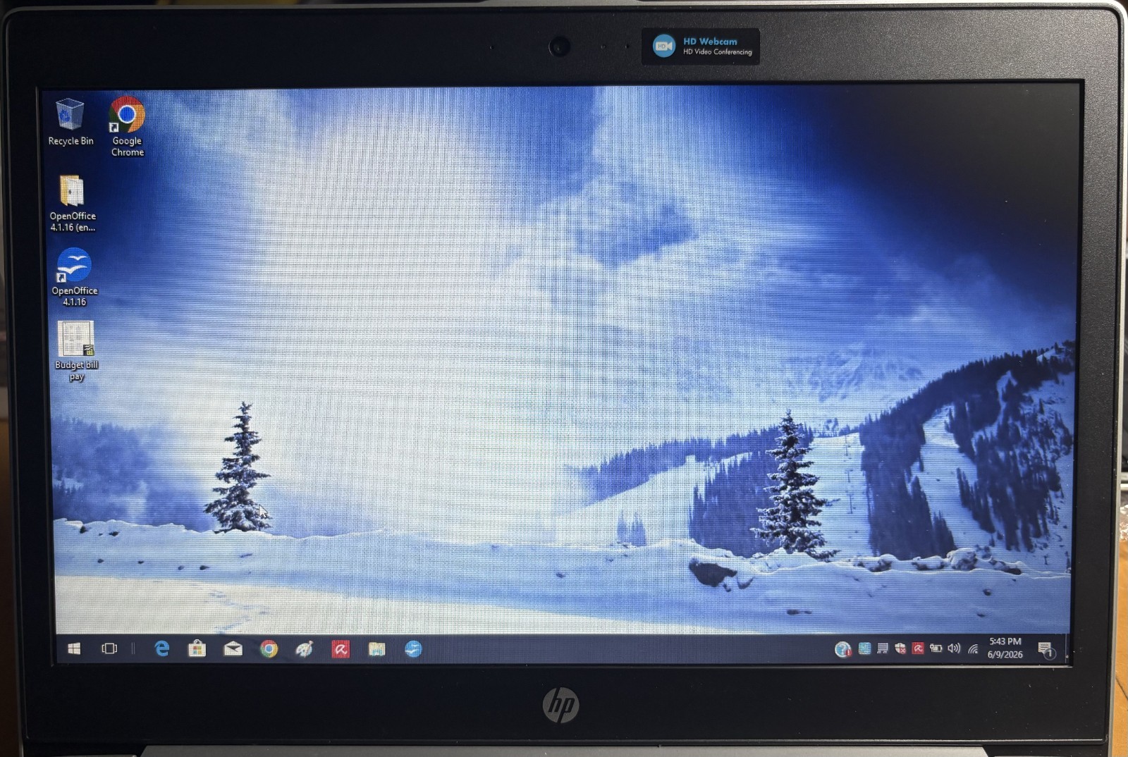 HP ProBook 440 G5 14″ HD i5-8250U @ 1.6 GHz 12 GB 500GB