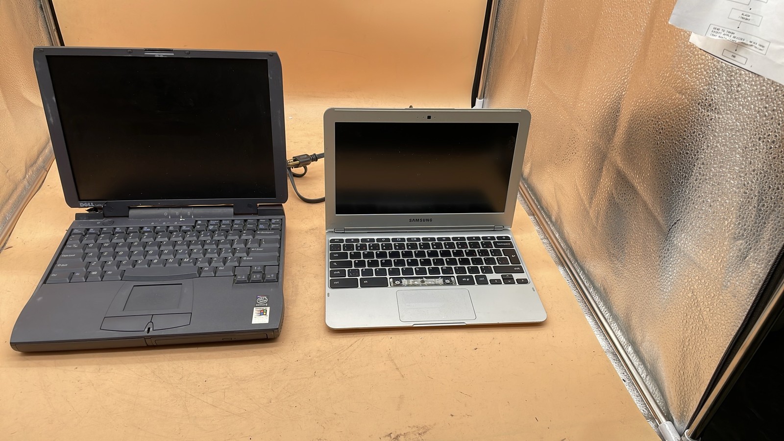 Dell Latitude CPi D266XT 13.3″ & Samsung Chromebook XE303C12 for Parts/Repair