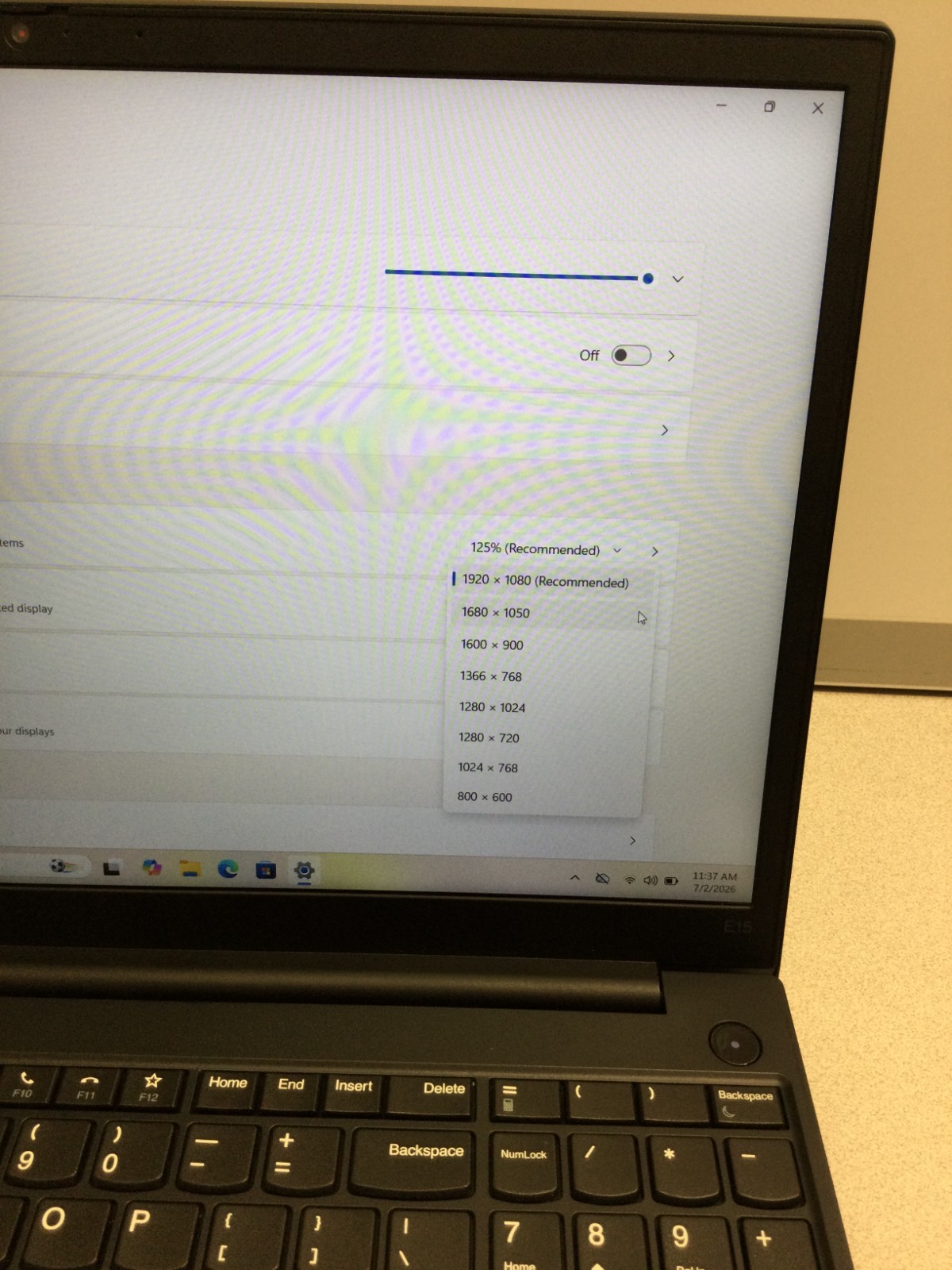 LENOVO ThinkPad E15 Gen 3 AMD Ryzen 7 5700U 16GB 256SSD WIN 11 PRO