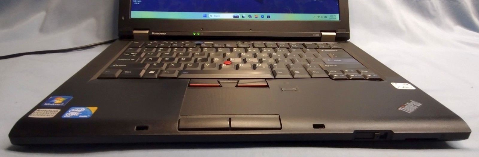 Lenovo ThinkPad T410 i5-540M NEW 240GB SSD 8GB RAM NVS 3100M 1440×900 Win11P A-