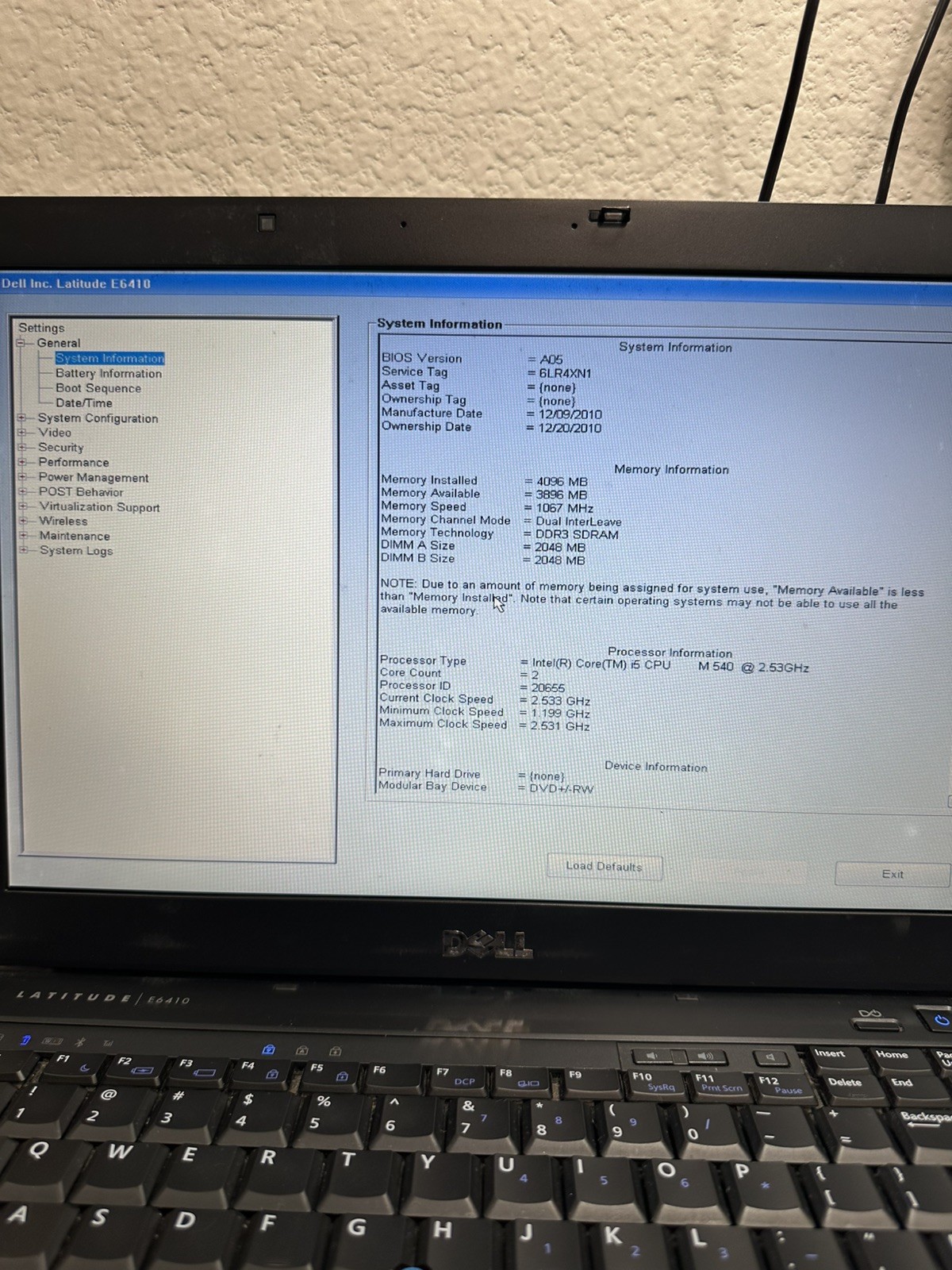 Two Dell Latitude E6410 14″ Laptop i5 2.40/2.53 GHz – No HDD or Caddy