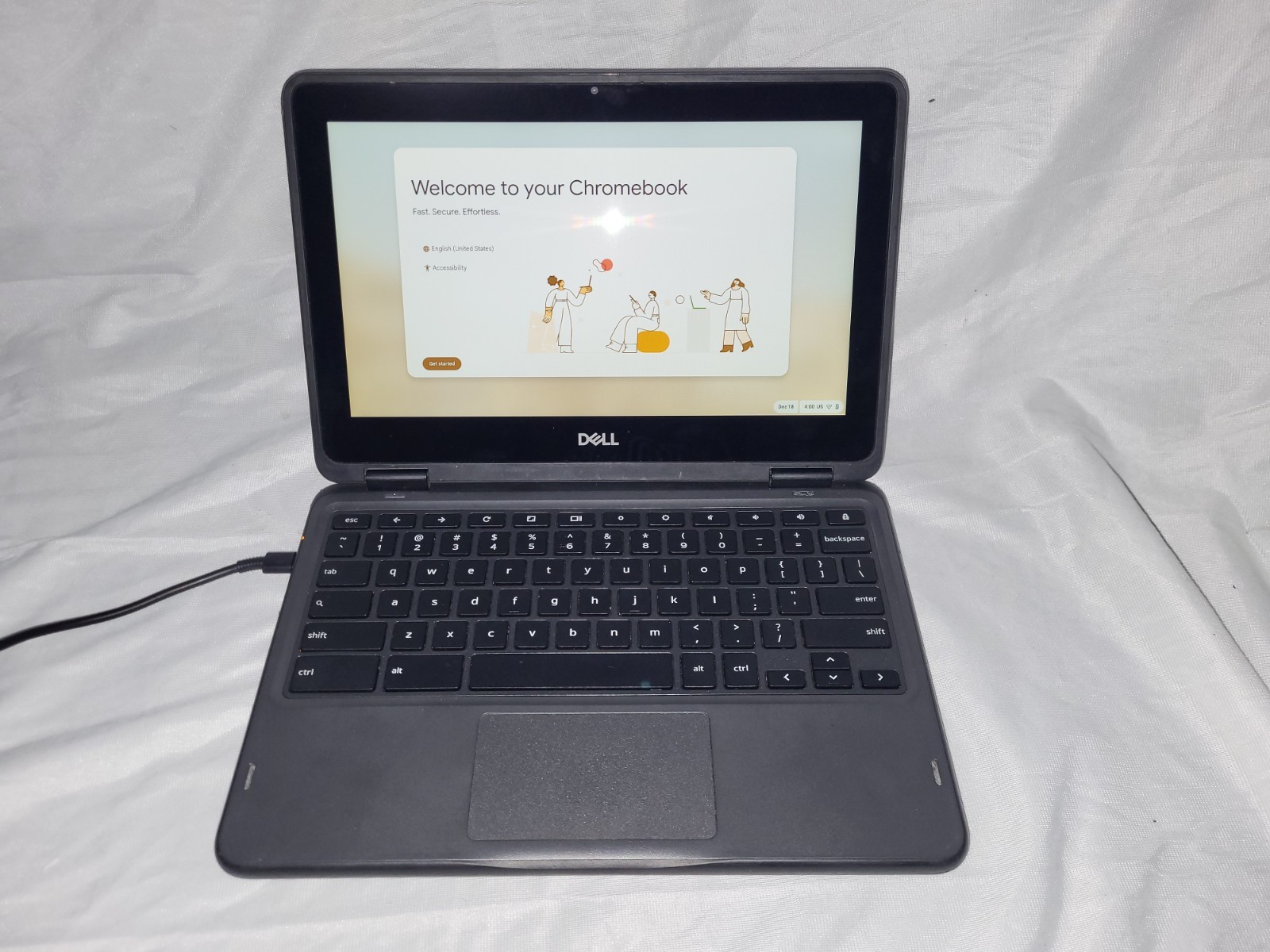 Lot of 10 Dell Touchscreen Chromebook 3100 11.6″ Celeron 1.1GHz/8GB/32GB SSD