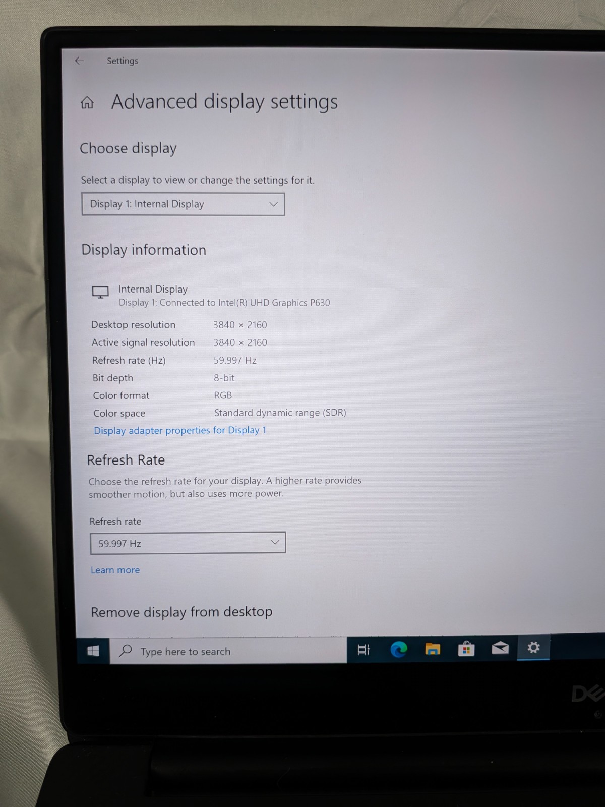 Dell Precision 5530 UHD 4K Touch E-2176M 32GB 1TB SSD P2000 Backlit KB
