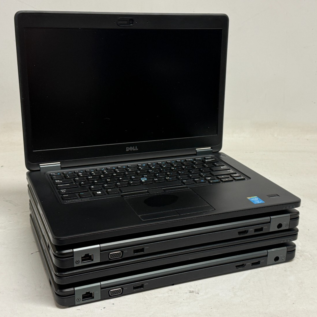 Dell Latitude E5450 14″ (i5/i7 5th Gen – Mixed RAM – NO OS/HDD) – Lot of 4