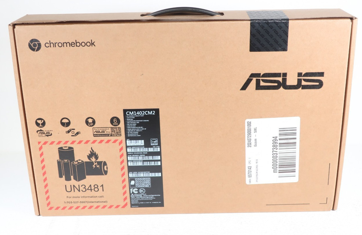 ASUS Chromebook CM1402CM2A 14″ FHD (Kompanio 520, 4GB RAM, 64GB eMMC)