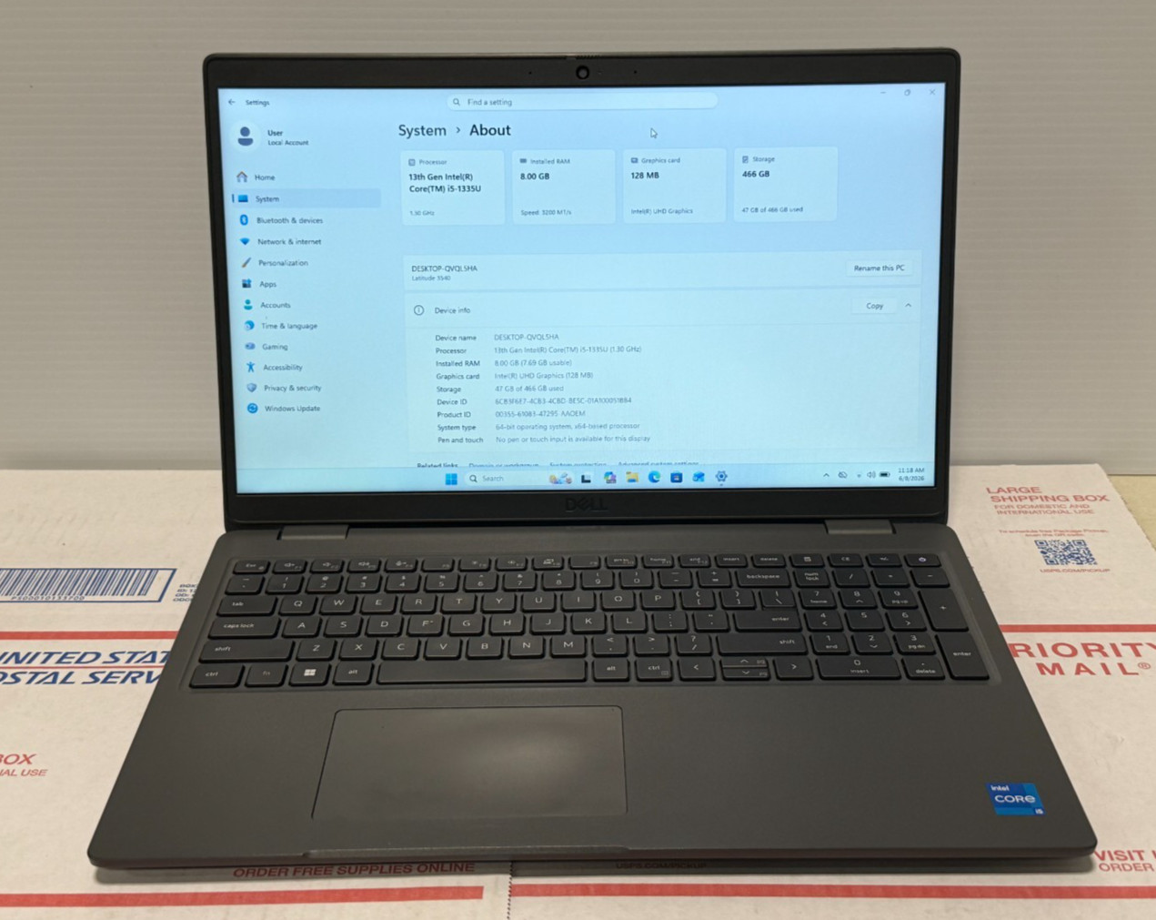Dell Latitude 3540 | i5-1335U | 8GB DDR4 | 512GB NVMe | Windows 11 Pro