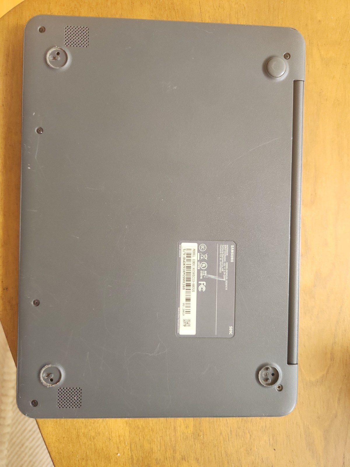 FOR PARTS Samsung Chromebook Model XE501C13