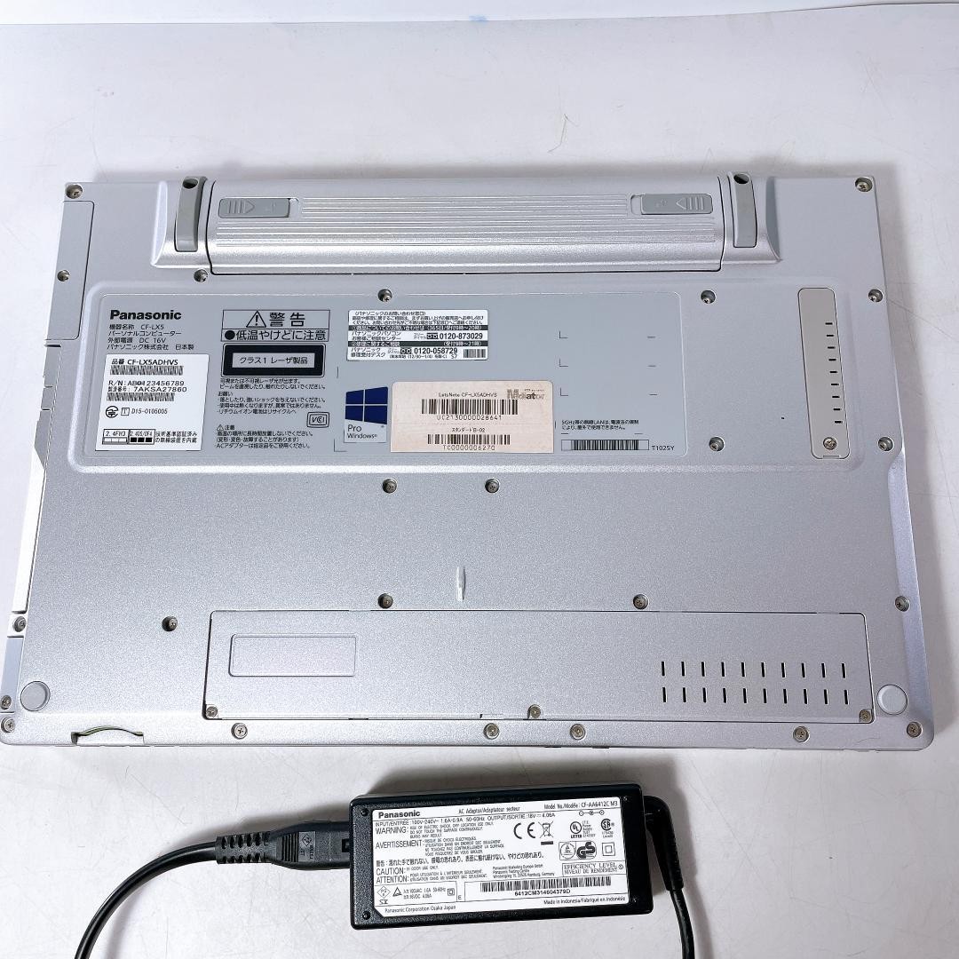 Panasonic Lets Note CF-LX5ADHVS Windows11 I5 6300U 4GB RAM 240GB SSD 14.0 DVD