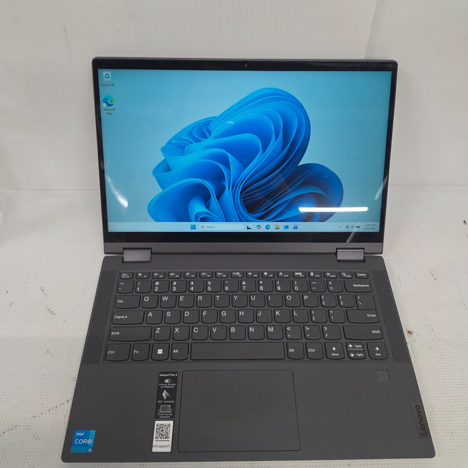 Lenovo Ideapad Flex 5 14itl05 Laptop Intel i3-1115G4 UHD Graphics 128MB Ram 4GB