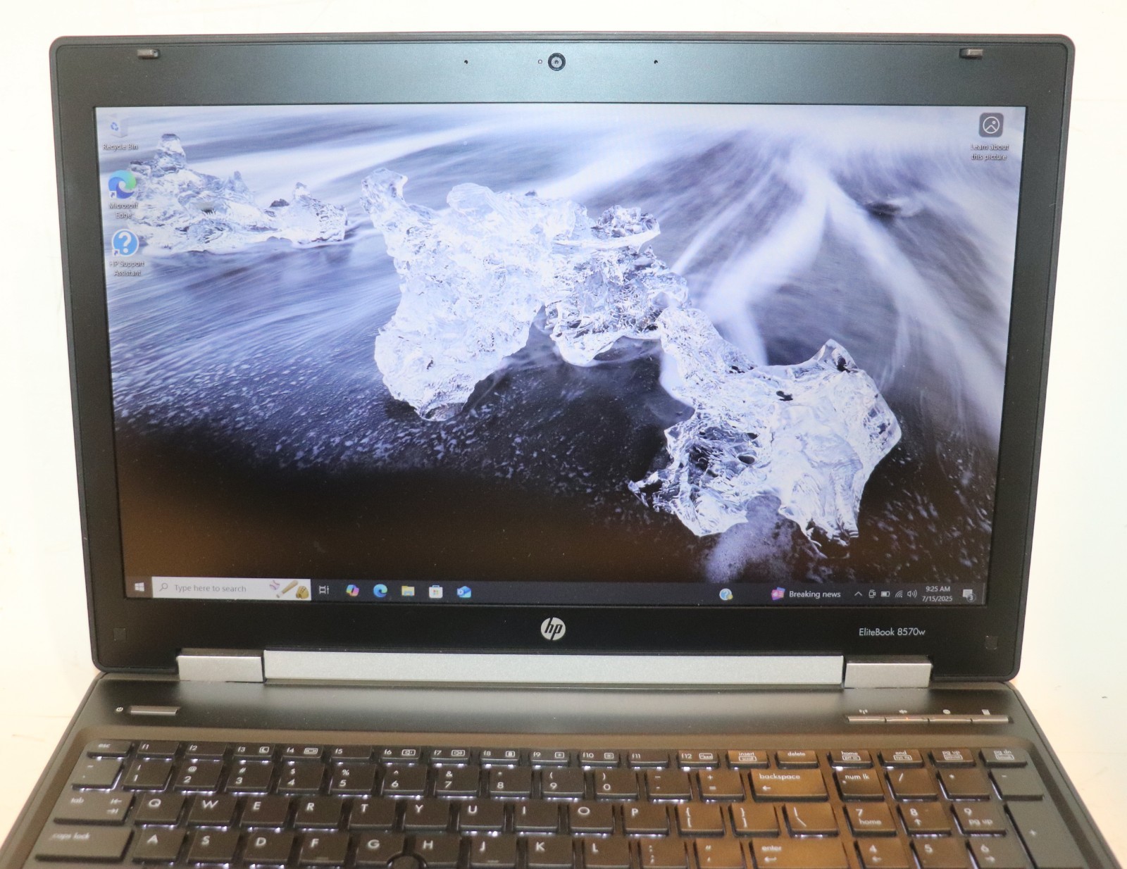 HP EliteBook 8570w |Intel Core i7@2.60 GHz|16GB RAM|256GB SSD|Win10Pro|Webcam