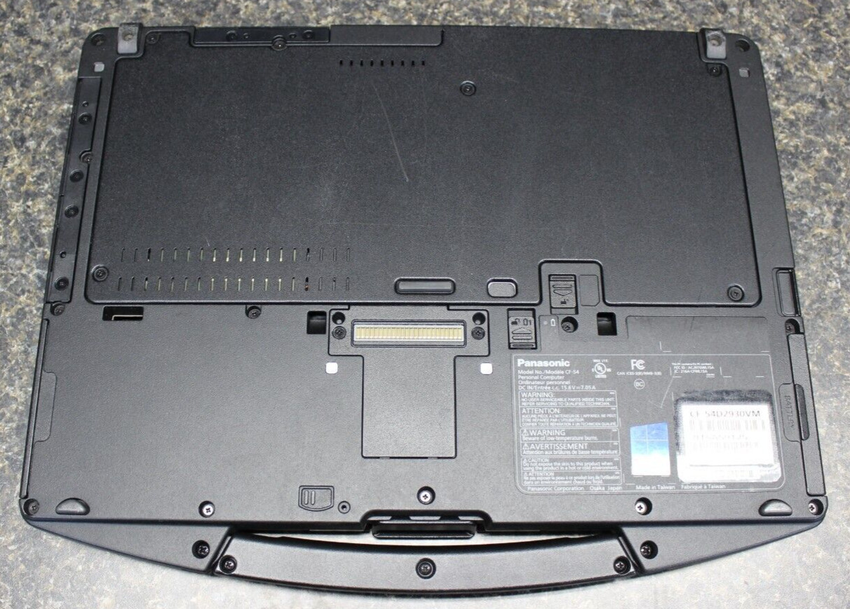 Panasonic Toughbook CF-54 I5-6300U 512GB 8GB DDR3 Win10Pro – No Power Adapter