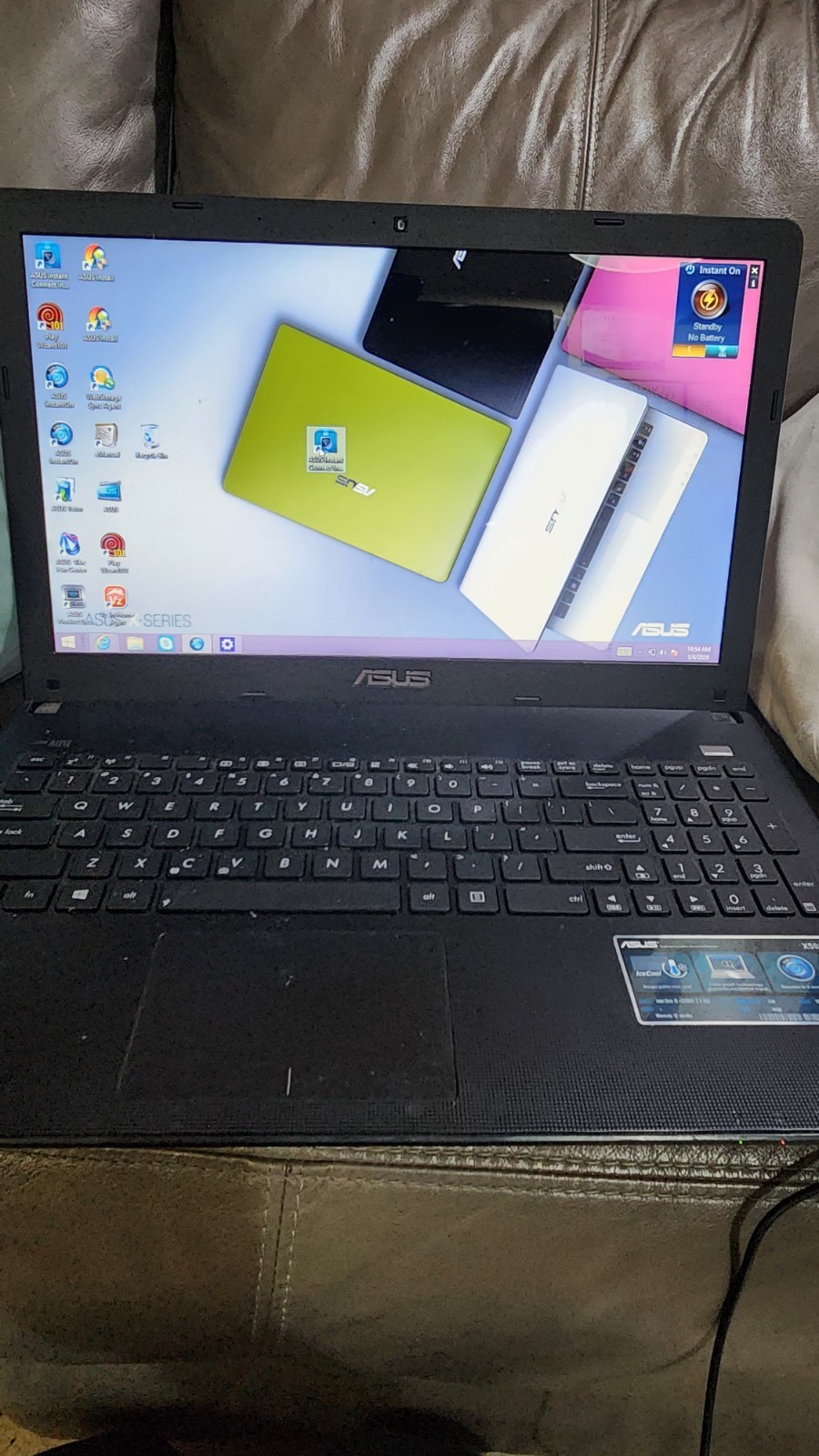 Asus X501A 15.6″ HD Laptop 4GB Win-8 Web-Cam