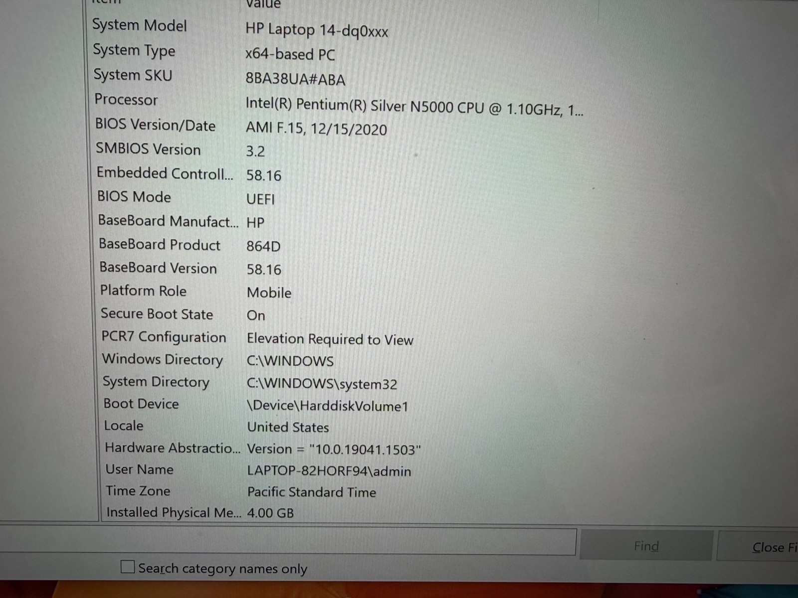 HP 14-dq0005cl 14″ FHD IPS Laptop Intel Pentium Silver N5000 4GB 64GB eMMC Win10