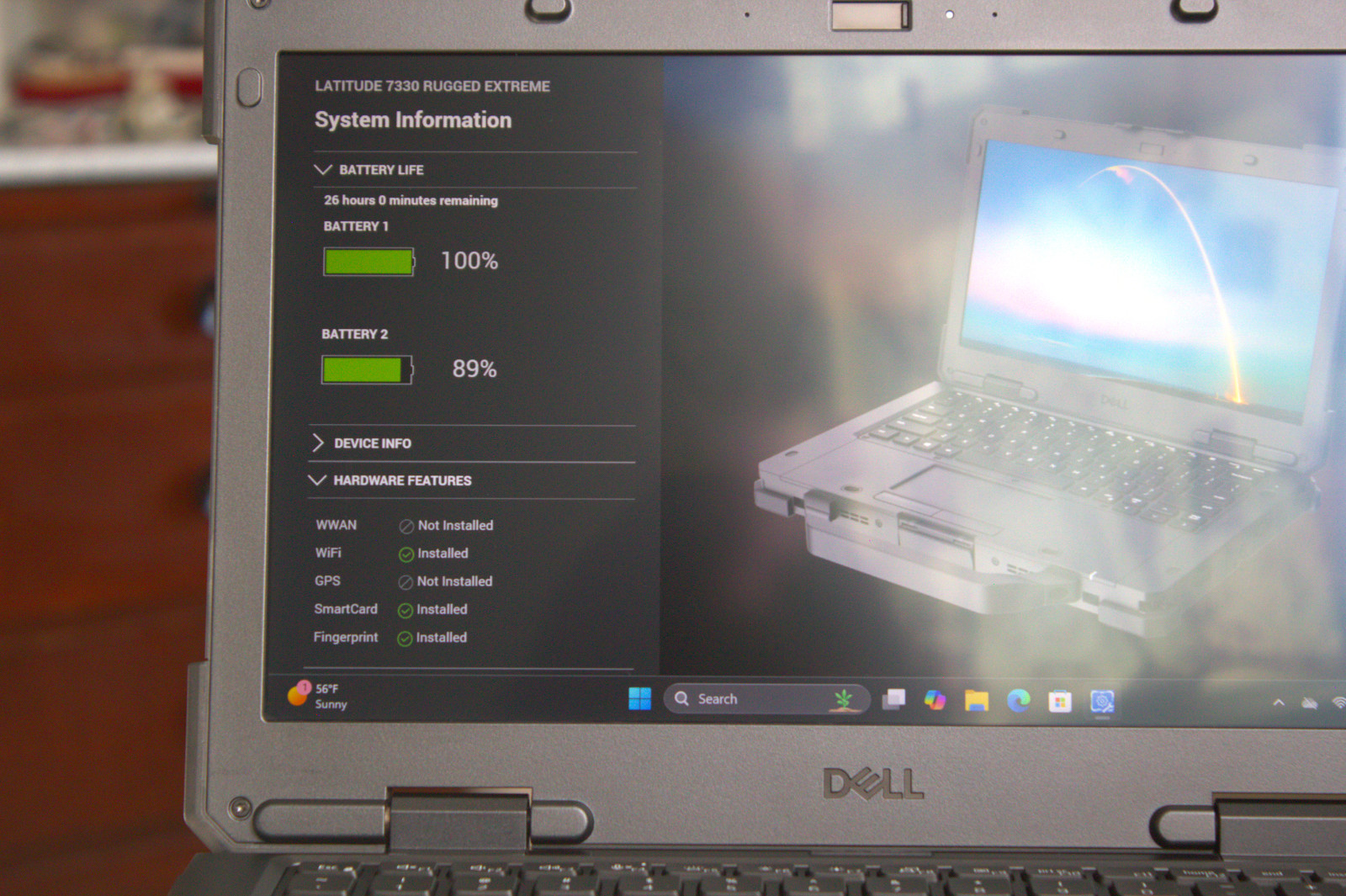 Dell Latitude 7330 Rugged Extreme i5-1145G7 New 2TB SSD 16GB RAM Fingerprint
