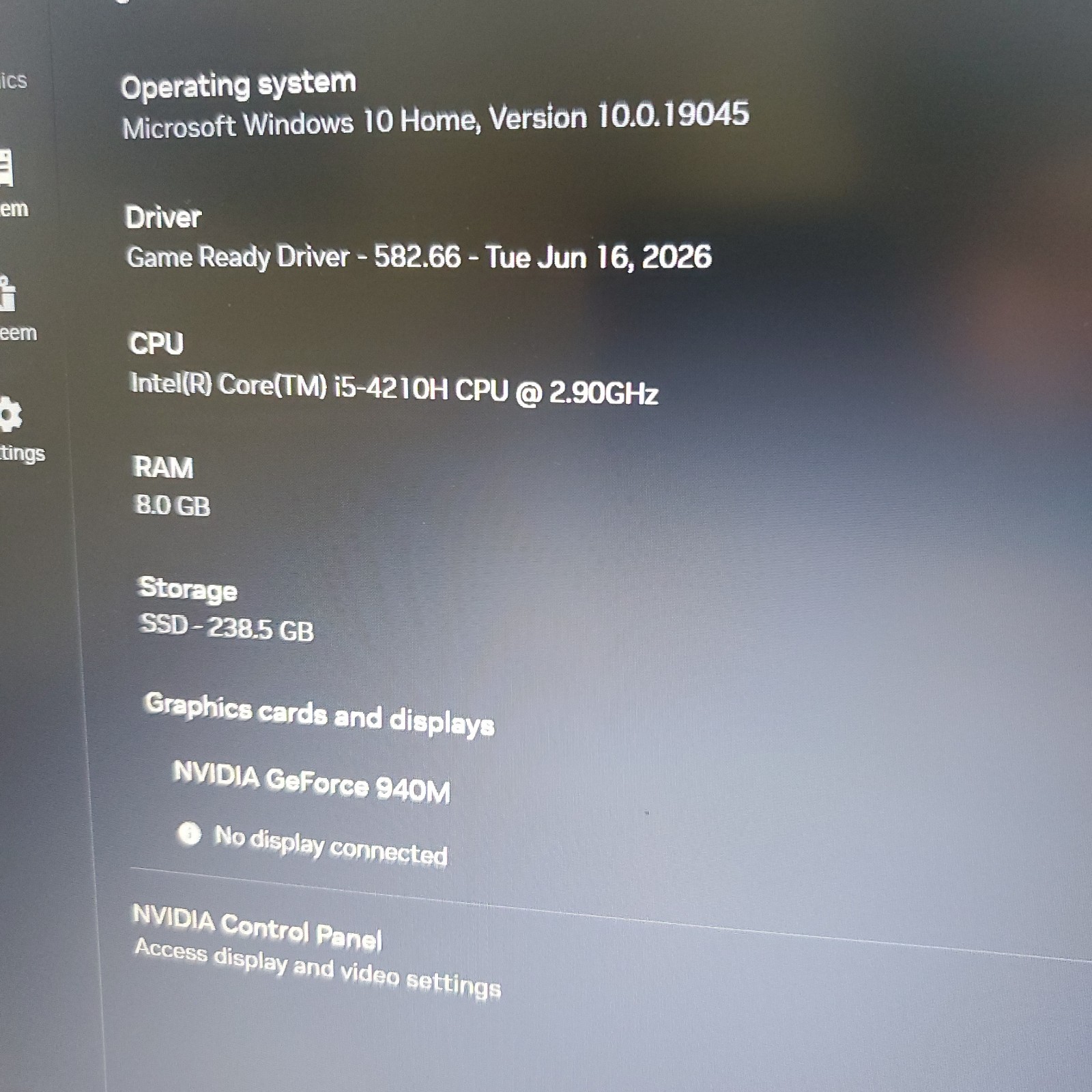 Msi MS-16GH 8gb 256gb Nvidia 940m Trackpad Not Responsive – Excellent Condition