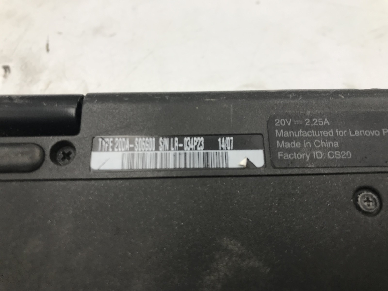 LENOVO THINKPAD YOGA 11E -BOOTS TO BIOS- INTEL CELERON N2930 – 4GB RAM -READ- BB