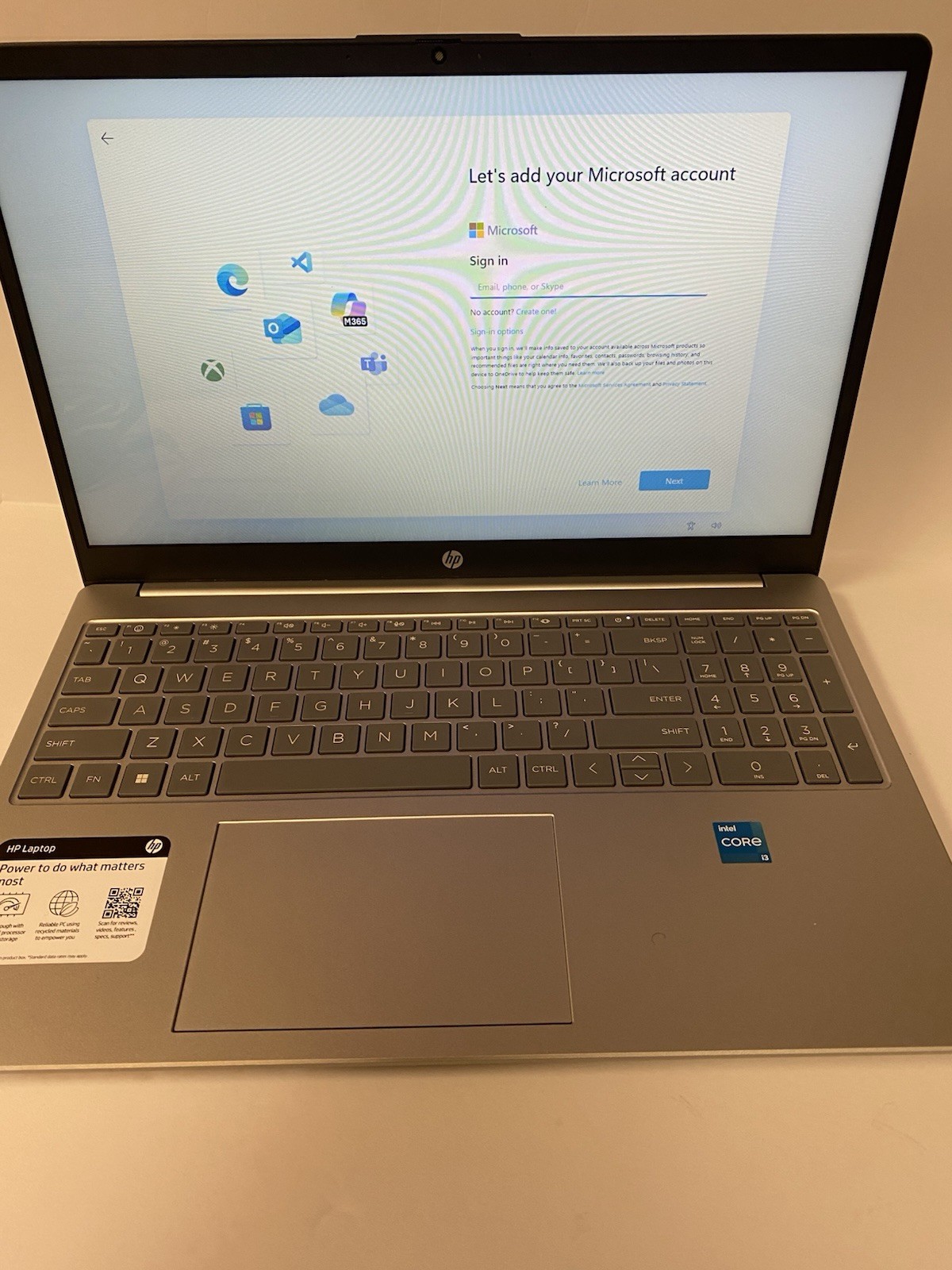 HP Laptop 15-FD0023DX 15.6″ Touch Intel i3-1215U 8GB 256GB NVMe Win 11 Home
