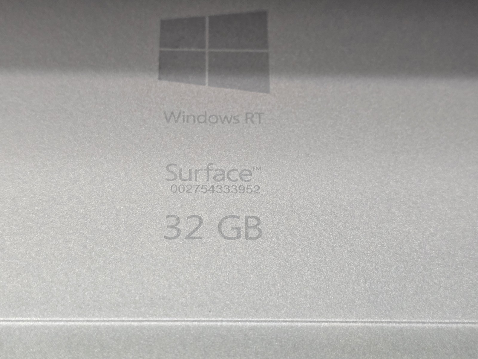 Windows RT Surface Computer Tablet 32GB | For Parts / Repair | Read
