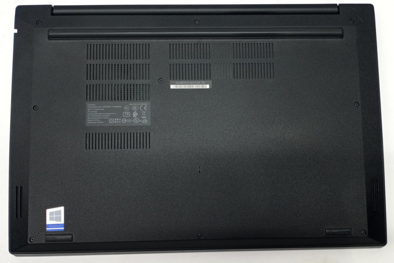 Lenovo ThinkPad E590 15.6″ i5-8265U@1.6GHz 8GB RAM 256GB NVMe Win 11 Pro MC758*!