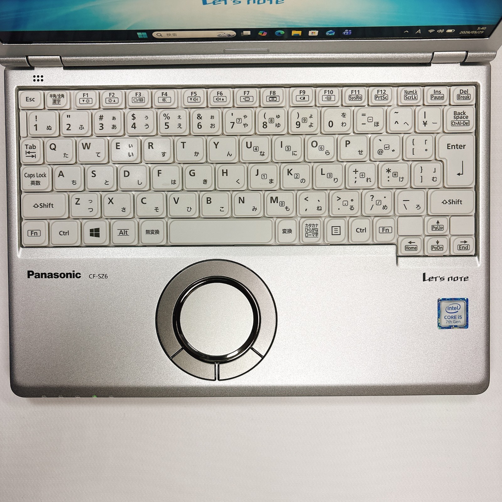 Panasonic Let’s note CF-SZ6 Core i5-7200U 8GB RAM 128GB SSD From Japan_1014