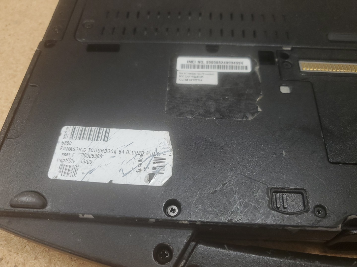 Panasonic Toughbook CF-54 MK3 FHD i5-7300U 8GB 256GB ssd 20180Hrs