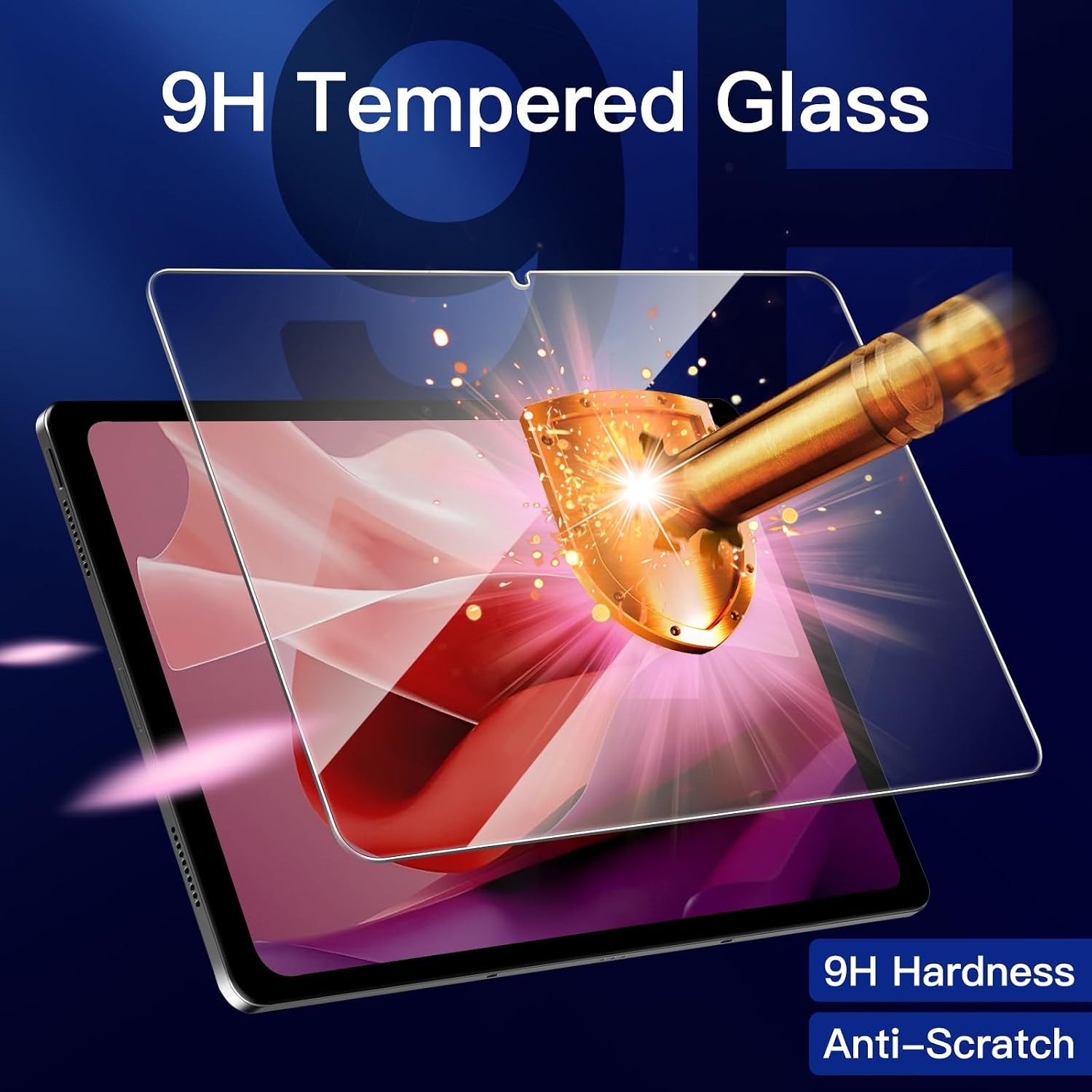 Screen Protector for Lenovo Idea Tab Pro/Yoga Tab Plus 2025 / Tab P12 2023, 2-Pa