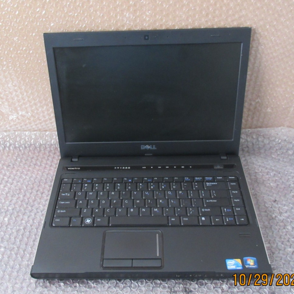 Dell Vostro 3400 Laptop Intel i5-M460 @ 2.53GHZ 3GB NO HDD/OS.