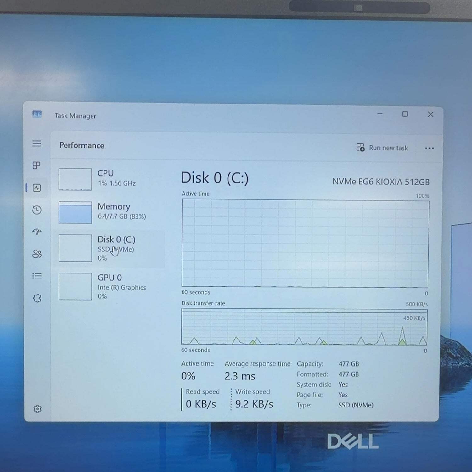 Dell Pro 16 PC16250 16″ Core 5 120U 1.4GHz 8GB RAM 512GB SSD