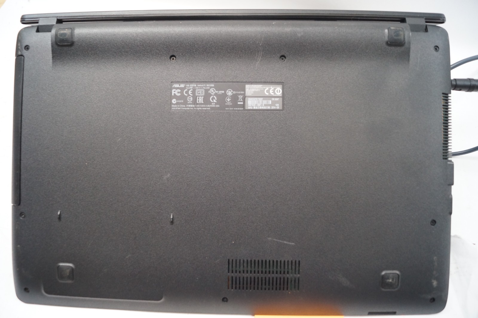 ASUS X551M ATHEROS AR5B125 15.5″ 2.16GHz 186GB HD 4G RAM WIN8.1 MSOff WORKS B153